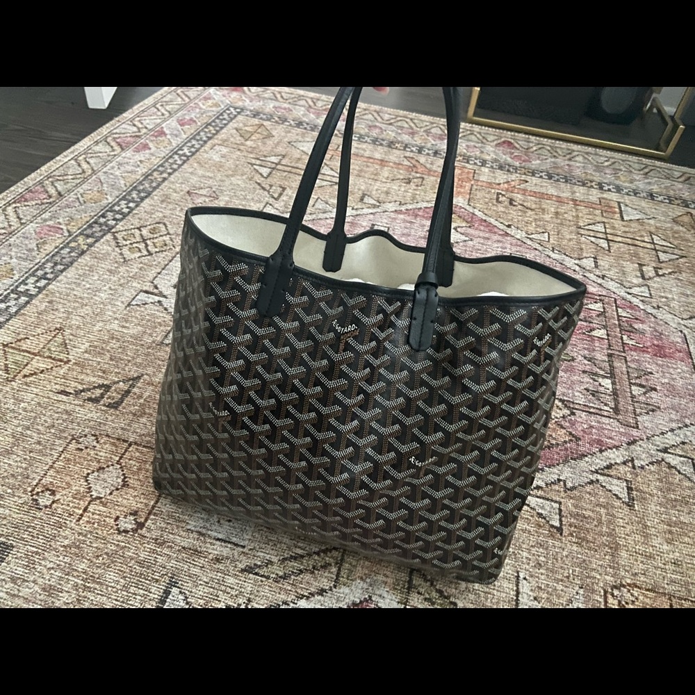 Goyard St. Louis tote bag in black